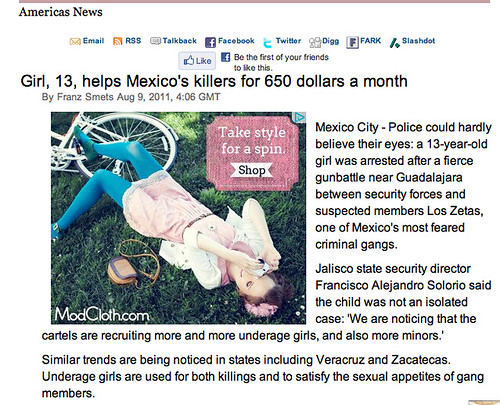 Ad placement #fail for modcloth.com on M&C 8/10/11