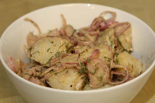 Dijon Potato Salad with Shallots and Dill