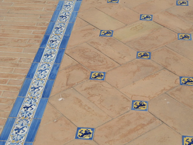 Plaza de Espana Seville tiles