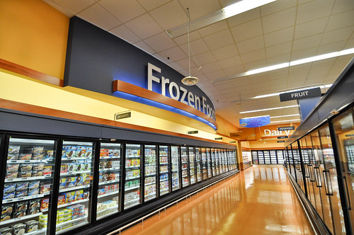 Grocery Store Freezer