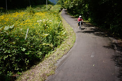 Shikotsu-Chitose Cycling Road, Hokkaido, Japan