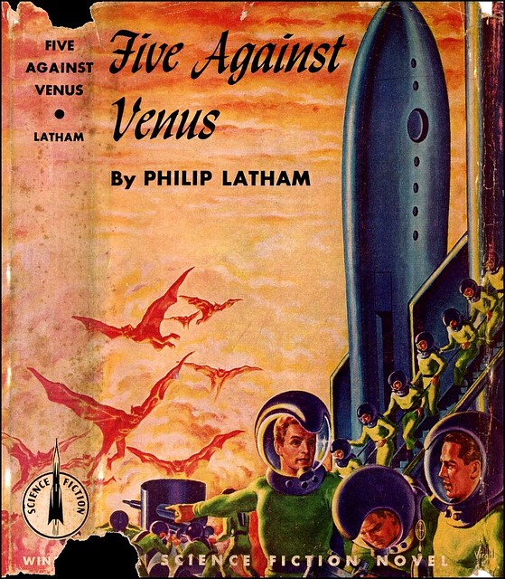 Virgil Finlay - Five Against Venus, Cover