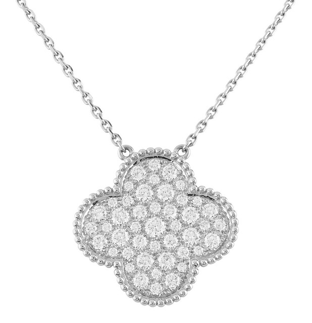 Van Cleef  Arpels - Magic Alhambra - 16 Motifs WG Diamonds Paved Long Necklace - ARN9MO00.jpg
