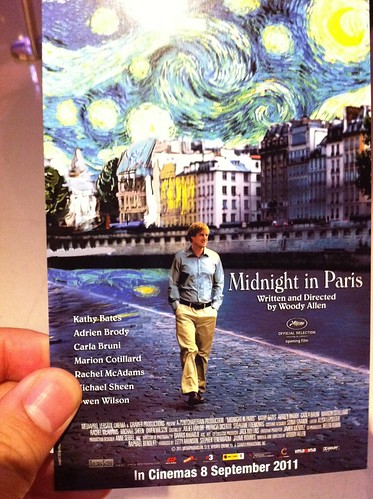Midnight in Paris postcard