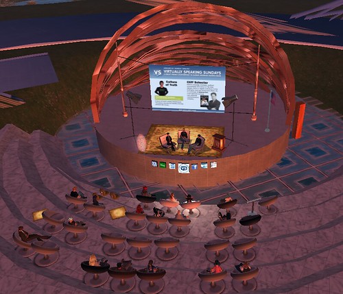 Virtually Speaking's Second Life Theater