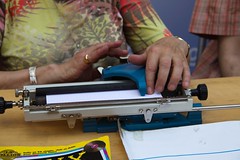 Machine à écrire en braille