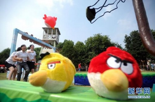 angry birds ya es real en un parque de atracciones chino 9