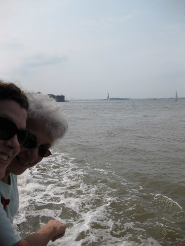 Me and Mom and Lady Liberty