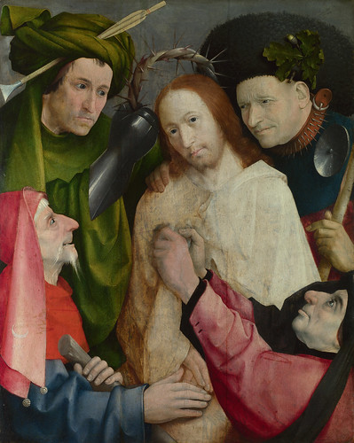 Hieronymus Bosch - Christ Mocked (The Crowning with Thorns) [c.1490-1500] by Gandalf's Gallery