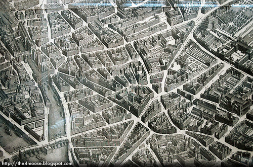 Hôtel des 3 Collèges - Turgot's Map of Paris