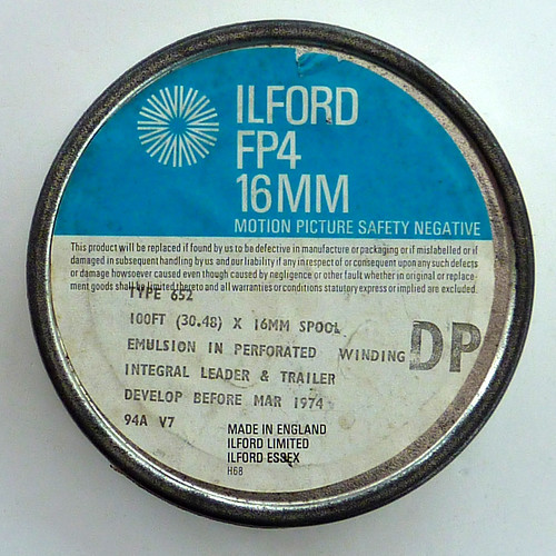Ilford FP4 16mm film - develop before March 1974 by pho-Tony