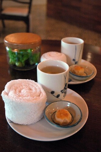 Raintree Spa - Tea and Snack