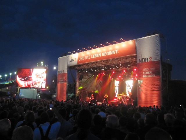 NDR Stage at Hanse Sail 2011, taken by Felix Lau, 14th August 2011 