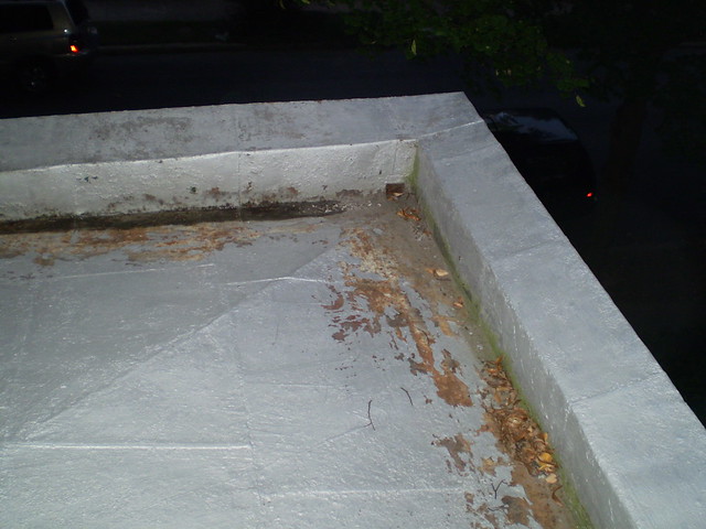 Porch roof drain by sarameg