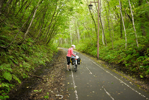 Shiroishi Cycling Road, Kitahiroshima, Hokkaido, Japan