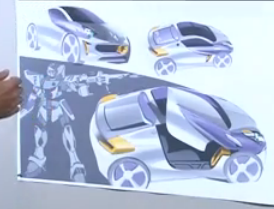 Renault WIND design sketch