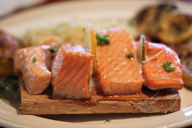 Sustainable Salmon from Blue Water Grill, Redondo Beach, CA