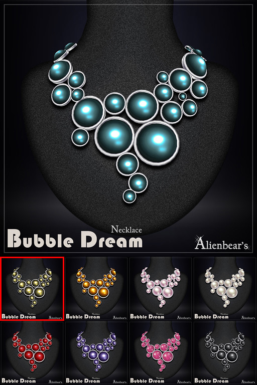 Bubble Dream necklace all