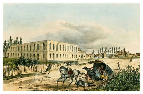 003-Casa de Beneficencia en la Habana-Isla de Cuba Pintoresca-1839- Frédéric Mialhe- University of Miami Libraries Digital Collections