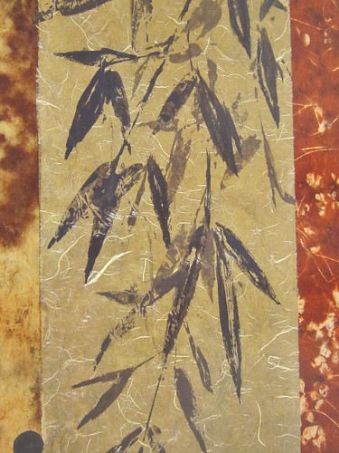 Bamboo Design on Handmade Paper