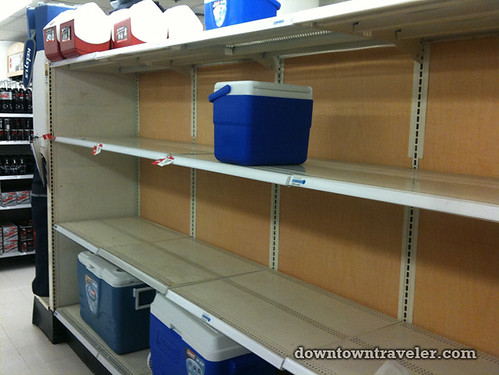 NYC getting ready for Hurricane Irene at Kmart 5