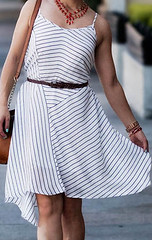urban outfitters cope frock striped dress