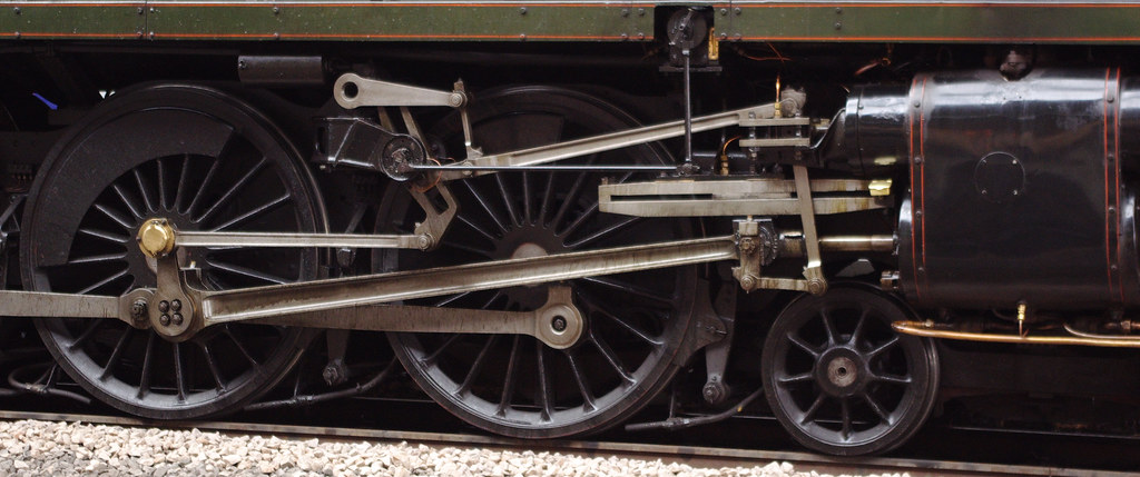 70013 Oliver Cromwell Valve Gear