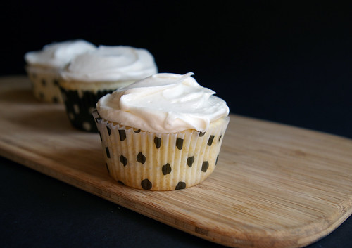 Vanilla Cupcakes with Bourbon Buttercream II