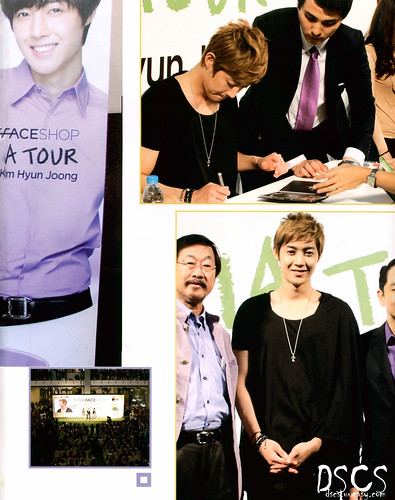 Kim Hyun Joong ASIA TOUR on ASTA TV Magazine September 2011 Issue