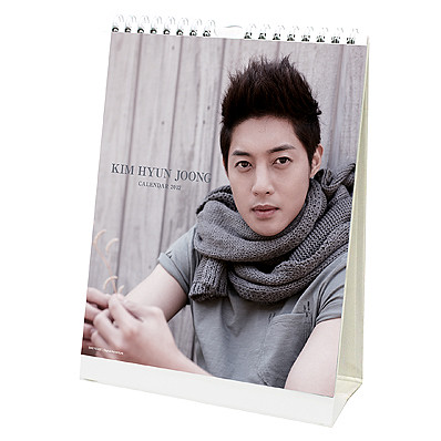 Kim Hyun Joong Japan Pre-Order 2012 Wall and Table Calendars