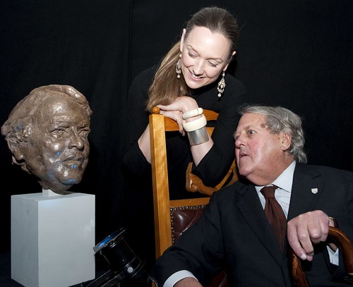 Bust of Asa Briggs unveiled