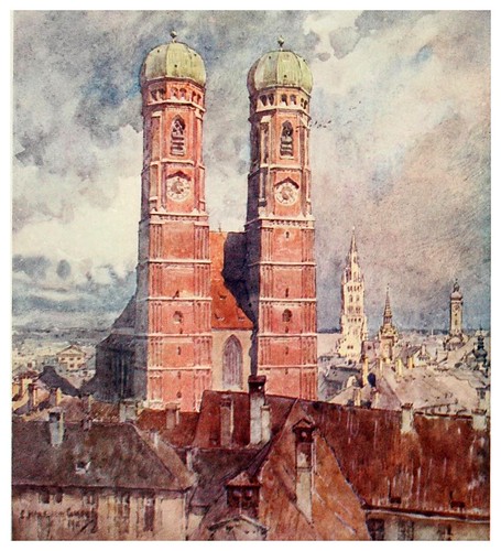008-Catedral de Munich-Germany-1912- Edward y Theodore Compton ilustradores