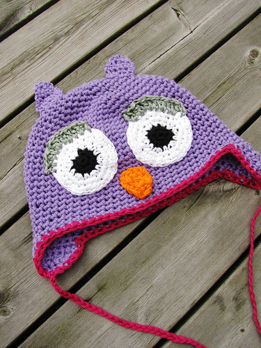 Owl hat - adult version