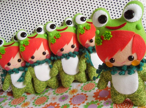 Little Girls Frog by Sil Artesanato