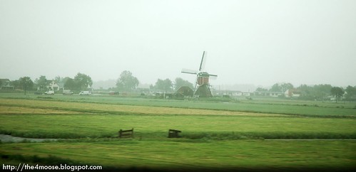 Thalys 9323 - Windmill in Netherlands