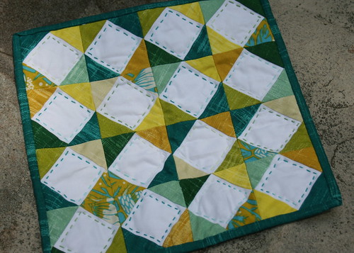 DQS 11 Finished by kate @ swim, bike, quilt!
