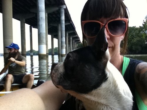 Egon's first boat trip