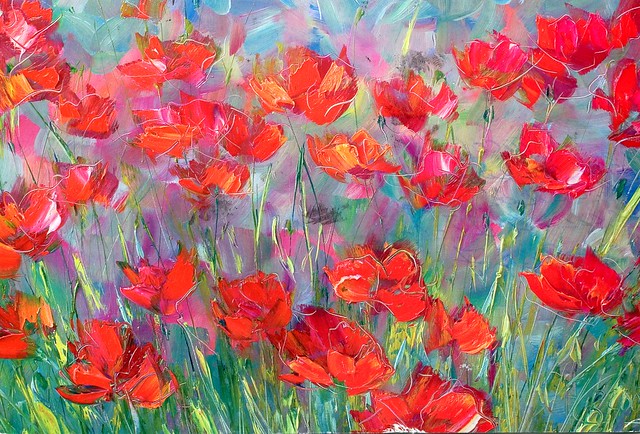 Field of Poppies by V. Kravchuk