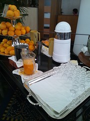 カフェトスカの生オレンジジュースの写真