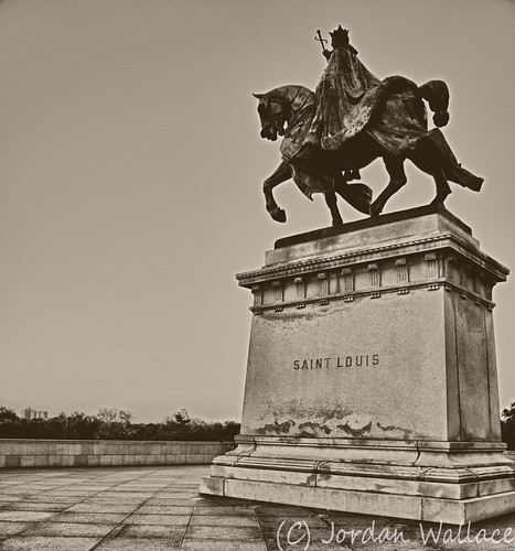  King Louis IX Statue by Jordan Wallace
