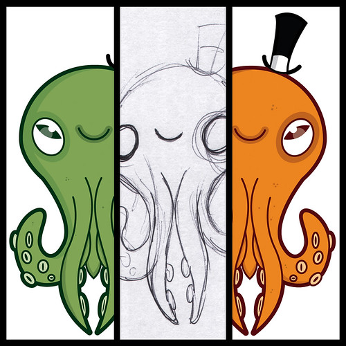 Octopus scribbles by [rich]