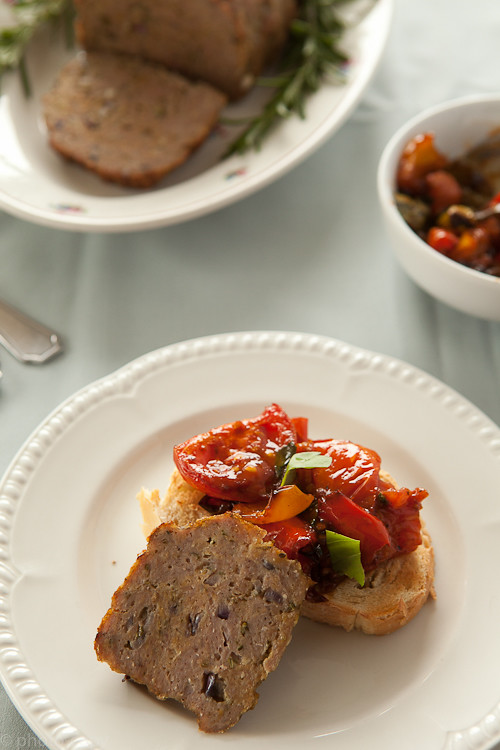 meatloaf with paprika chutney
