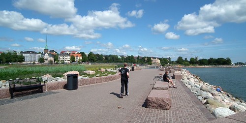 Pyhän Birgitan puisto, Eiranranta