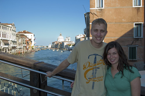 Mike & Jenna at the Grand Canal