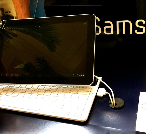 Samsung Glaxy Tab with Keyboard