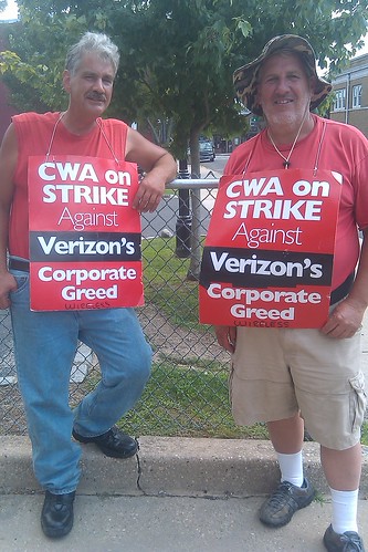 Verizon Strike, Riverhead, NY
