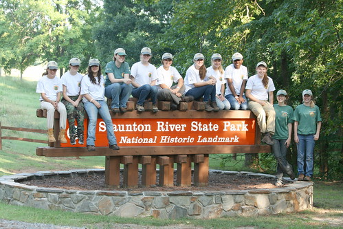 Staunton River State Park YCC crew 2011