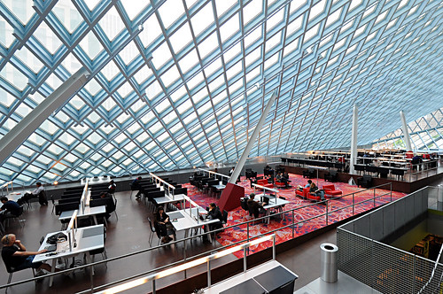 Seattle Central Library - Top Floor