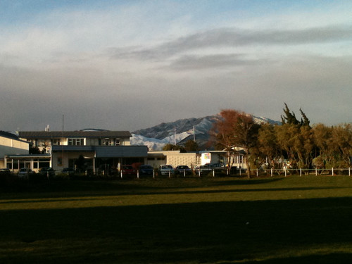 Day 227 - Looking south over Kapiti College by dragonsinger