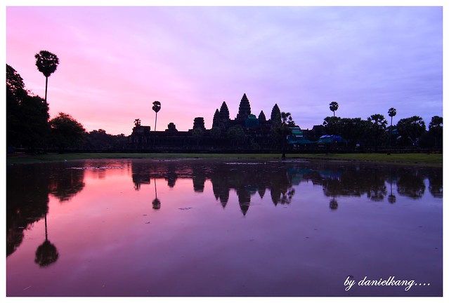 Dawn in Angkor Wat